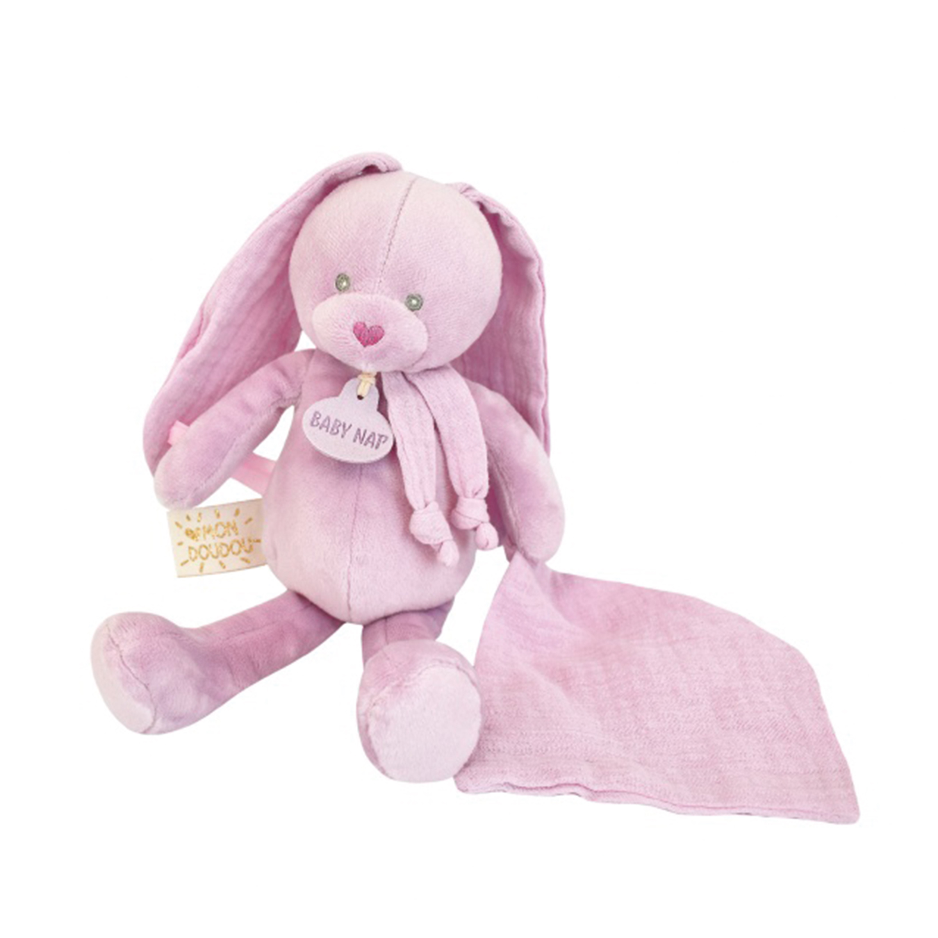 Lapin Pantin Lili Cassis avec Doudou