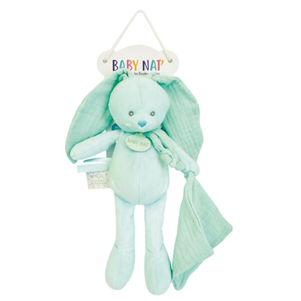 Lapin Pantin Diabolo menthe avec Doudou