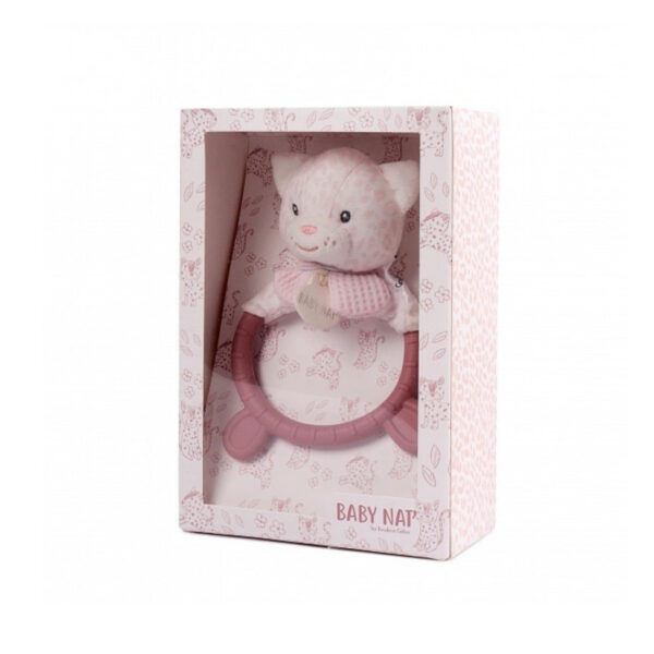 Coffret hochet anneau de dentition Méli le Léopard